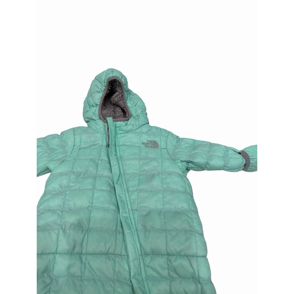 The North Face Baby Snow Suit Thermoball 3-6 Month Mint Green